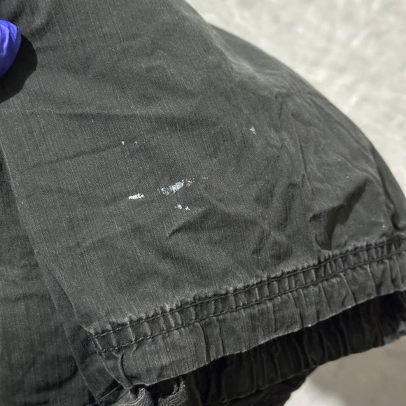 Calvin Klein Jeans Womens Black Cargo Cropped Pants Size 6 Drawstring Waist - Picture 12 of 12